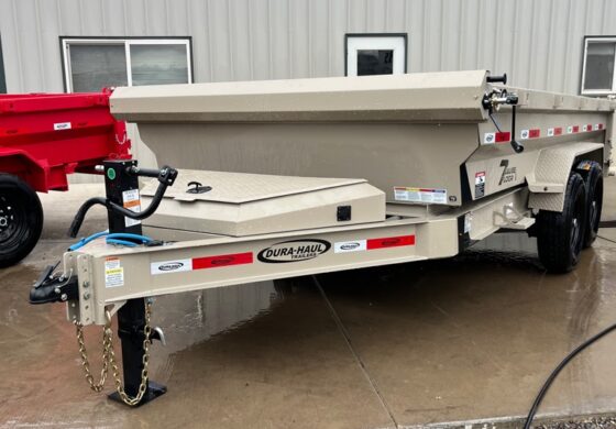 2025 DURA-HAUL 14′ DUMP TRAILER 14K RATED