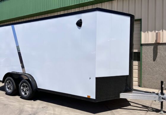 2023 Everlite EACFA75X16TE2 7-1/2×16 Alum Enclosed Trailer