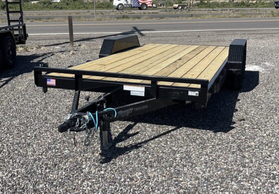 83″X18′ CARHAULER XRT TANDEM 3500/7K AXLES BLACK