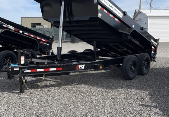 2026 PJ LOW PRO DT DUMP TRAILER83” x14′, 14000 LB GVWR