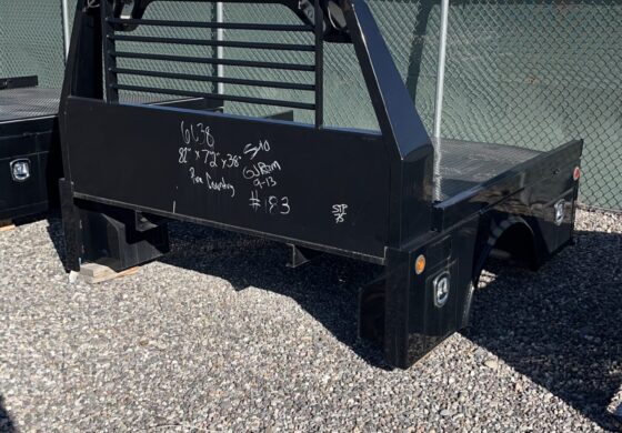 40” CA 6.5′ SRW Flatbed