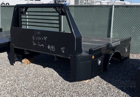 56” CA 8.5′ DRW Flatbed