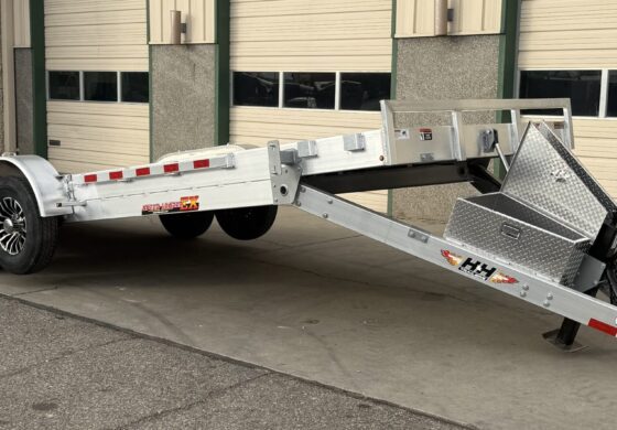 2025 H & H H8224EXA-140 24′ 14k Power Tilt Trailer