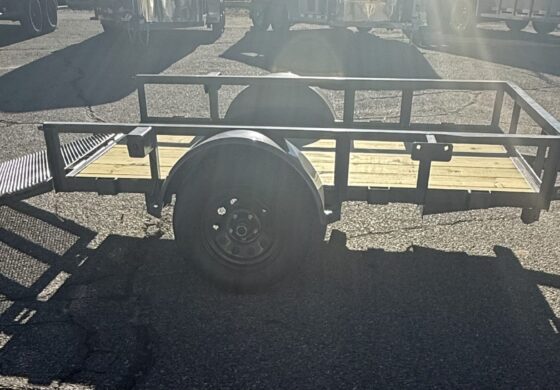 5X8 UTILITY TRAILER FRIESEN SINGLE AXLE 3500K