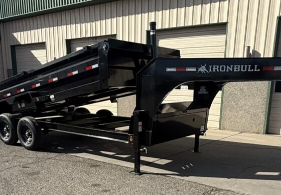 2026 Iron Bull DTG8314072 14′ 14K Gooseneck Dump Trailer