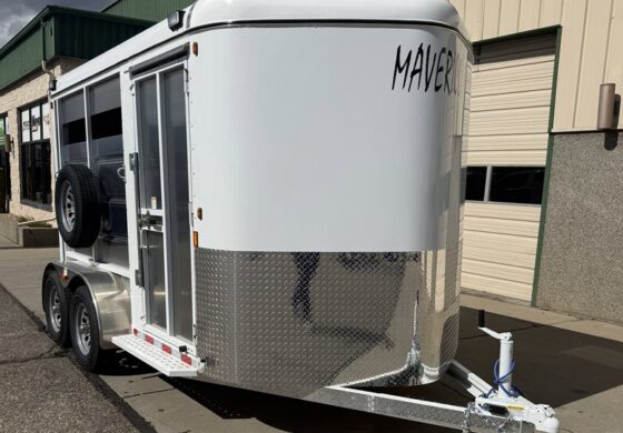 CB 2 Horse Slant Trailer 7K