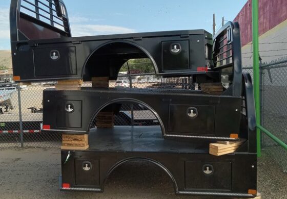 SKIRTED-SINGLE WHEEL LONG BED