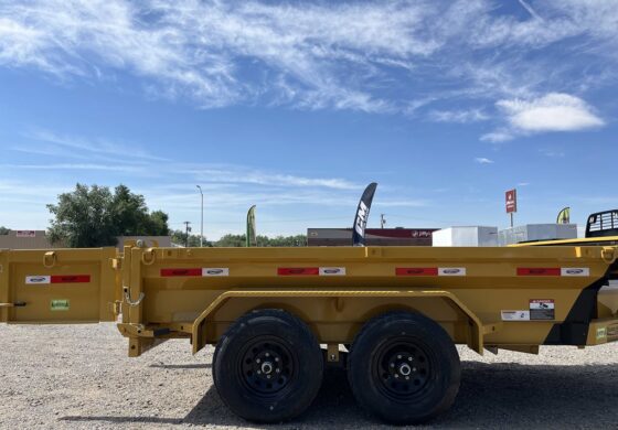 YELLOW 5’X10’ DUMP
10K TANDEM AXLES BUMPER PULL
DURAHAUL