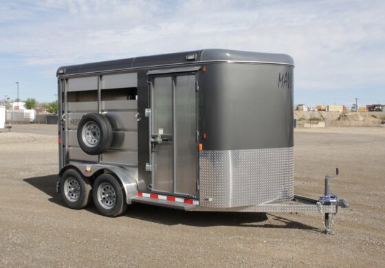 MAVERICK 14′ BUMPER PULL STOCK TRAILER