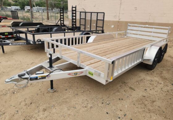 SILVER 82”X16’ ATV
7K TANDEM AXLES BUMPER PULL