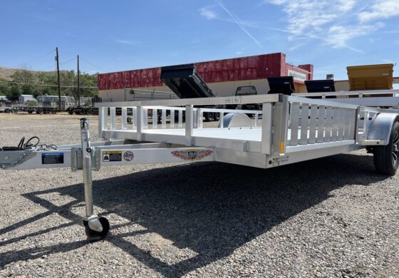 SILVER 82”X14’ ATV
3K SINGLE AXLE BUMPER PULL