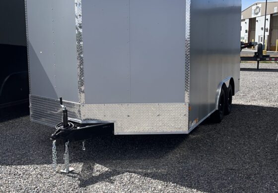 FAST TRAC 8.5X16 SILVER FROST ENCLOSED TANDEM 7K